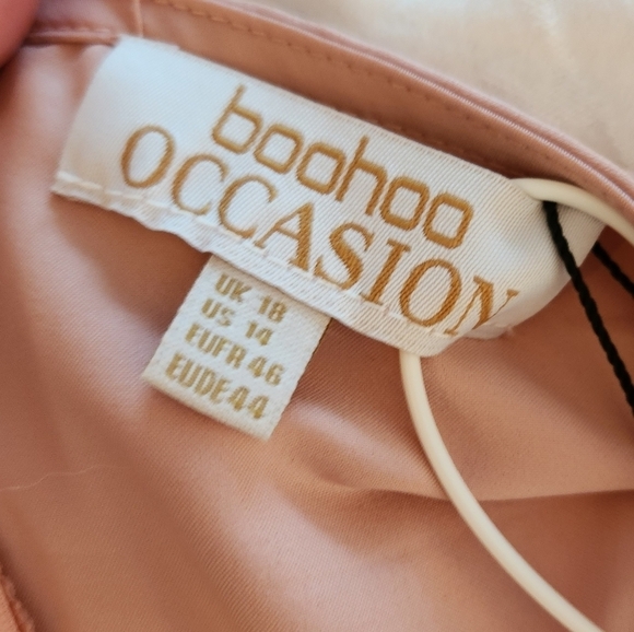 NWT pink long sleeve bridesmaids dress - Picture 8 of 11